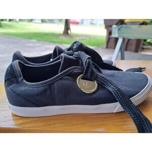 Adidas Sleek Lo Womens Sneakers Black FV0741 Shoes Size 6